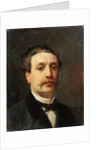 Portrait of Guy de Maupassant by François Nicolas Auguste Feyen-Perrin