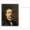 Portrait of Guy de Maupassant by François Nicolas Auguste Feyen-Perrin