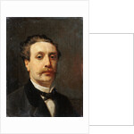Portrait of Guy de Maupassant by François Nicolas Auguste Feyen-Perrin