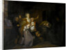 Farewell to Louis XVI by his Family in the Temple, 20th January 1793 by Charles Benazech