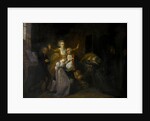 Farewell to Louis XVI by his Family in the Temple, 20th January 1793 by Charles Benazech