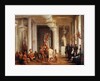 Dance by Iowa Indians in the Salon de la Paix at the Tuileries, Presented by the Painter George Catl by Karl Girardet