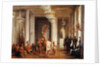 Dance by Iowa Indians in the Salon de la Paix at the Tuileries, Presented by the Painter George Catl by Karl Girardet