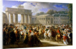 Entry of Napoleon into Berlin, 27 October 1806 by Charles Meynier
