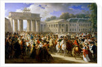 Entry of Napoleon into Berlin, 27 October 1806 by Charles Meynier
