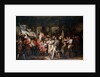 Marshal Ney and the soldiers of the 76th regiment of the line retrieve their colors from the arsenal by Charles Meynier