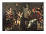 Saint Luke Painting the Virgin by Maarten Jacobsz van Heemskerck
