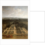 Promenade of Louis XIV in the Gardens of the Grand Trianon by Charles Chastelain