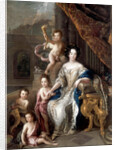 Marquise de Montespan and her children by Charles de La Fosse