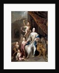 Marquise de Montespan and her children by Charles de La Fosse