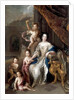 Marquise de Montespan and her children by Charles de La Fosse