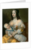 Louis XIV as an infant with his nurse Longuet de La Giraudière by Henri Beaubrun