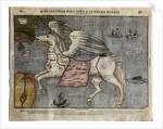 Asia Secunda Pars Terrae in Forma Pegasi (Asia in the Form of Pegasus) by Heinrich Bünting