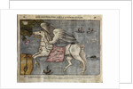 Asia Secunda Pars Terrae in Forma Pegasi (Asia in the Form of Pegasus) by Heinrich Bünting