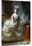 Portrait of Queen Marie Antoinette of France by Marie Louise Elisabeth Vigée-Lebrun