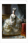 Portrait of Queen Marie Antoinette of France by Marie Louise Elisabeth Vigée-Lebrun