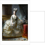 Portrait of Queen Marie Antoinette of France by Marie Louise Elisabeth Vigée-Lebrun