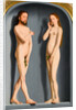 Adam and Eve (Sedano Family Triptych, exterior panels) by Gerard David