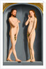 Adam and Eve (Sedano Family Triptych, exterior panels) by Gerard David