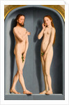 Adam and Eve (Sedano Family Triptych, exterior panels) by Gerard David