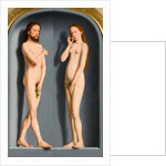 Adam and Eve (Sedano Family Triptych, exterior panels) by Gerard David
