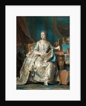 Portrait of the Marquise de Pompadour by Maurice Quentin de La Tour