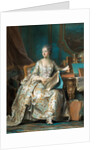 Portrait of the Marquise de Pompadour by Maurice Quentin de La Tour