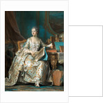 Portrait of the Marquise de Pompadour by Maurice Quentin de La Tour