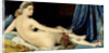 La Grande Odalisque by Jean Auguste Dominique Ingres