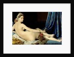 La Grande Odalisque by Jean Auguste Dominique Ingres