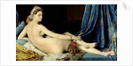 La Grande Odalisque by Jean Auguste Dominique Ingres