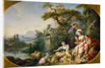 The Shepherds Presents (The Nest) by François Boucher