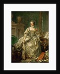 Portrait of the Marquise de Pompadour by François Boucher
