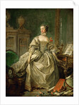 Portrait of the Marquise de Pompadour by François Boucher