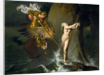 Ruggiero Rescuing Angelica by Jean Auguste Dominique Ingres