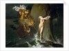 Ruggiero Rescuing Angelica by Jean Auguste Dominique Ingres