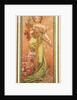 Spring by Alfons Marie Mucha