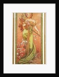 Spring by Alfons Marie Mucha