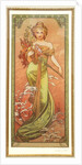 Spring by Alfons Marie Mucha