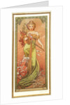 Spring by Alfons Marie Mucha