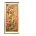 Spring by Alfons Marie Mucha