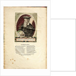 Portrait of Gerardus Mercator aged 62 by Frans Hogenberg