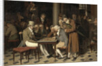 Interior of a café (La partie de dames au café Lamblin au Palais-Royal) by Louis-Léopold Boilly
