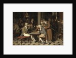 Interior of a café (La partie de dames au café Lamblin au Palais-Royal) by Louis-Léopold Boilly