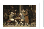 Interior of a café (La partie de dames au café Lamblin au Palais-Royal) by Louis-Léopold Boilly