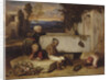 Turkish children playing with a turtle (Souvenir de la Turquie dAsie) by Alexandre Gabriel Decamps