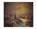 After the Battle of Vítkov Hill (The cycle The Slav Epic) by Alfons Marie Mucha