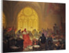 The Hussite King George of Podebrady (The cycle The Slav Epic) by Alfons Marie Mucha