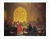 The Hussite King George of Podebrady (The cycle The Slav Epic) by Alfons Marie Mucha