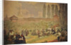 The Printing of the Bible of Kralice in Ivancice (The cycle The Slav Epic) by Alfons Marie Mucha
